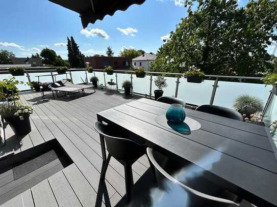 Perfekte Single-Wohnung – mit wunderschöner 40m² Dachterrasse und Küche!