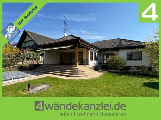 Exklusiver Bungalow mit Gartenidylle und Einliegerwohnung!