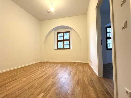 Einzigartiger Erstbezug – 2-Zimmer-Wohnung mit EBK, Echtholzparkett und Fußbodenheizung
