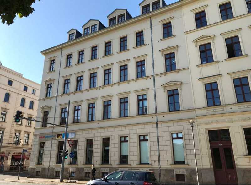 Zentral gelegene Dachgeschosswohnung mit Blick Richtung Innenstadt