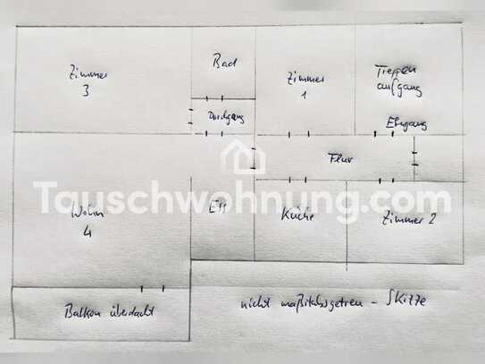 Tauschwohnung: Charmante Familien 4-Zimmer-Wohnung in Bonn mit Balkon