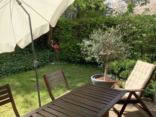 In der Stadt und doch im Grünen: 3-Zi mit Balkon + Garten S-West