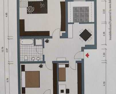 Erstbezug nach Sanierung mit Balkon: ansprechende 3-Zimmer-Wohnung in Roth