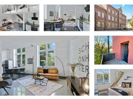 Hochwertige Galerie-Wohnung mit Balkon & 2 Stellplätze