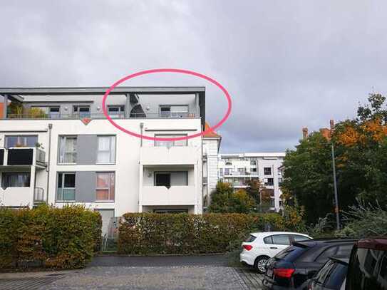 Geschmackvolle 2-Zimmer-Penthouse-Wohnung mit gehobener Ausstattung und Dachterrasse in Fürth