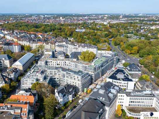 VIVA AGRIPPINA: Penthouse-Traum mit Stil und Eleganz und einer über 20 m² großen Dachterrasse!