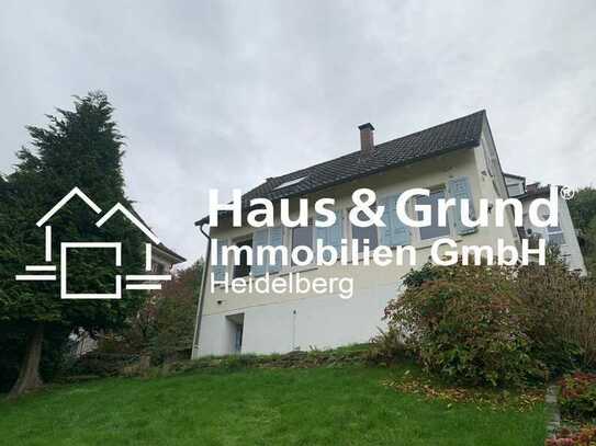 Haus & Grund Immobilien GmbH - tolles Einfamilienhaus mit Garten und unverbautem Neckarblick