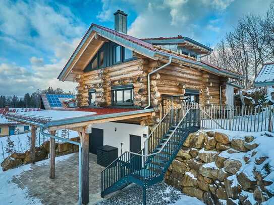 Ihr exklusiver Rückzugsort: Blockhaus-Chalet im Herzen des Bayerischen Waldes