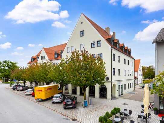 Sonnige 1-Zimmer-Wohnung mit Dachterrasse und zentraler Lage in Bobingen