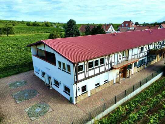 Wohnen wie im eigenen Haus... Luxus-Maisonettenwohnung mit XXL-Balkon und Weinbergblick