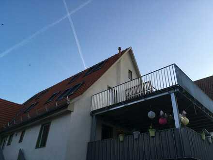 Tolle 3-Zimmer Maisonettewohnung mit Sonnenbalkon in zentraler Lage in Murr