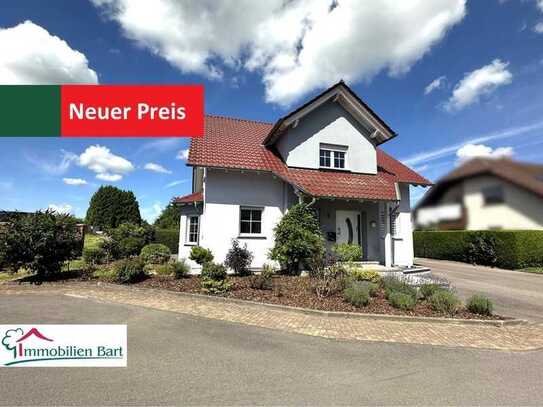 15 MIN. BIS L-REMICH: WOHNHAUS + GARAGE FÜR 4 PKW´S IN TOP-LAGE