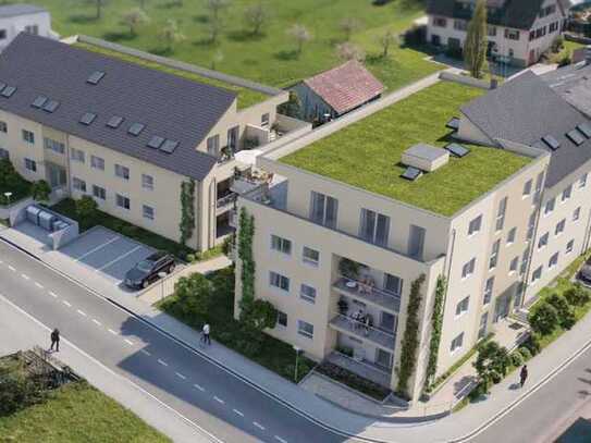 Hochwertige 3-Zimmer-Penthouse-Wg. mit Dachterrasse, EBK und TG in Pfedelbach