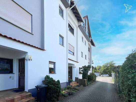 WOHNEN ZWISCHEN NATUR UND CITY 🏡 Moderne Maisonette-Wohnung in ruhiger Lage von Mühlheim am Main!