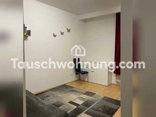 Tauschwohnung: 1 Zimmer gegen 2 Zimmer Wohnung