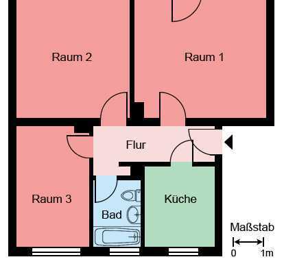 Frei ab 01.12! 3-Zimmer-Wohnung in Castrop-Rauxel Merklinde