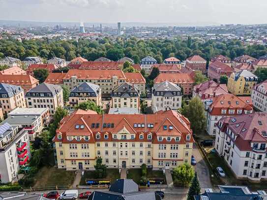 Langjährig vermietete 2-R-ETW in Löbtau-Süd. Idealer Wohnungstyp mit Balkon, Wannenbad, G-WC.