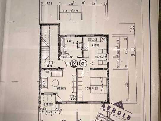 2-Zimmer-Wohnung mit Balkon und EBK in Friedrichshafen