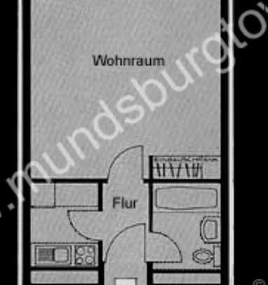 Stilvolle 1-Zimmer-Wohnung in Hamburg Barmbek-Süd