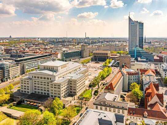 Exklusive, sanierte 1,5-Zimmer-Wohnung mit Balkon und Einbauküche in Leipzig