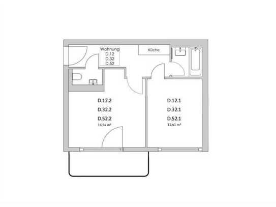 Zimmer Zimmer in der Nazarethkirchstraße 51 (Aufgang D)