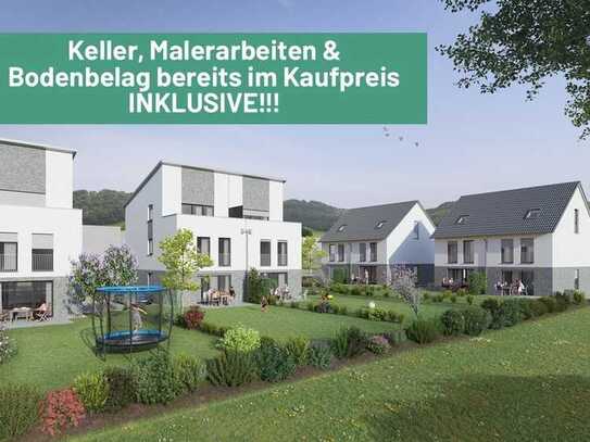 KLIMAFREUNDLICHE Doppelhaushälfte nach KFWG-STANDARD mit sonnigem Gartengrundstück in Alsdorf!