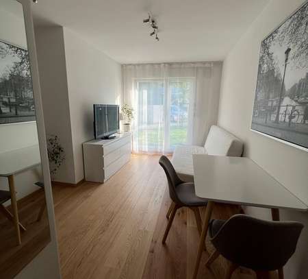 Statt Hotel: Schickes 1-Zimmer-Apartment in Wiesbaden-Naurod