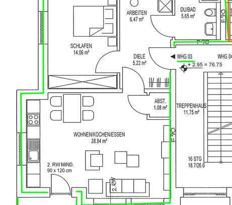 Neubau mit Balkon: Exklusive 2-Zimmer-Wohnung mit gehobener Innenausstattung in Kerpen