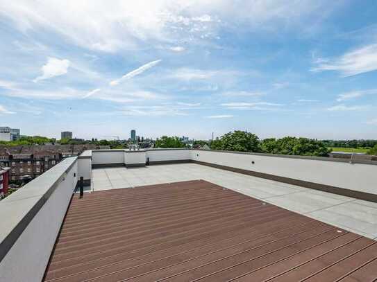 Neubau Erstbezug. Luxuriöses Wohnen auf 260 m² mit atemberaubender Dachterrasse