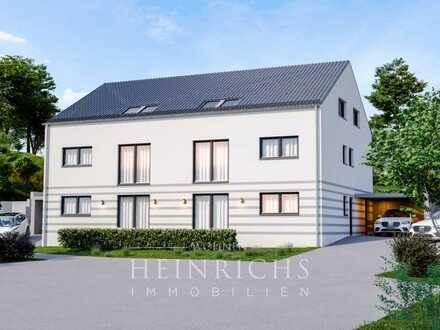 Höchster Wohnkomfort in Nandlstadt: Doppelhaushälfte plus Einliegerwohnung als KfW-40 QNG