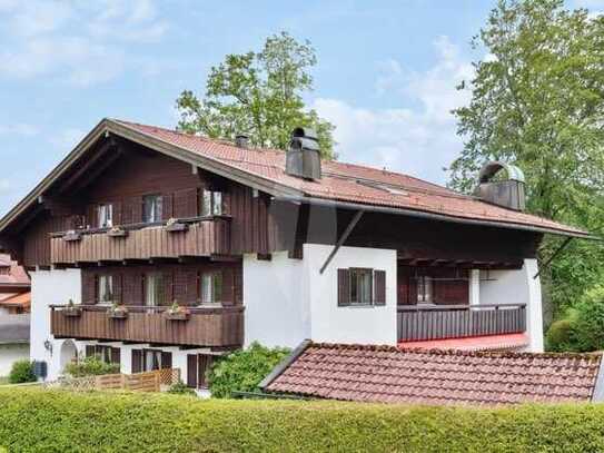 Mehrfamilienhaus 500 m vom Tegernsee
gewerblich oder/und privat nutzbar