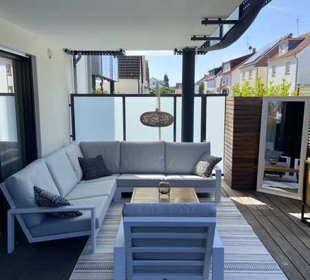 Moderner Luxus: 3-Zimmer-EG-Wohnung mit Terrasse