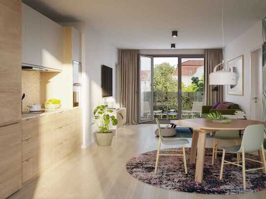 Mit Süd-Balkon, 2 Bädern und moderner Ausstattung: 4-Zimmer-Wohnung in Wilmersdorf