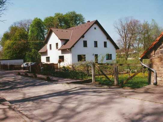 5-Zimmer-Doppelhaushälfte, Nähe Halle (Saale), naturnah, ruhig