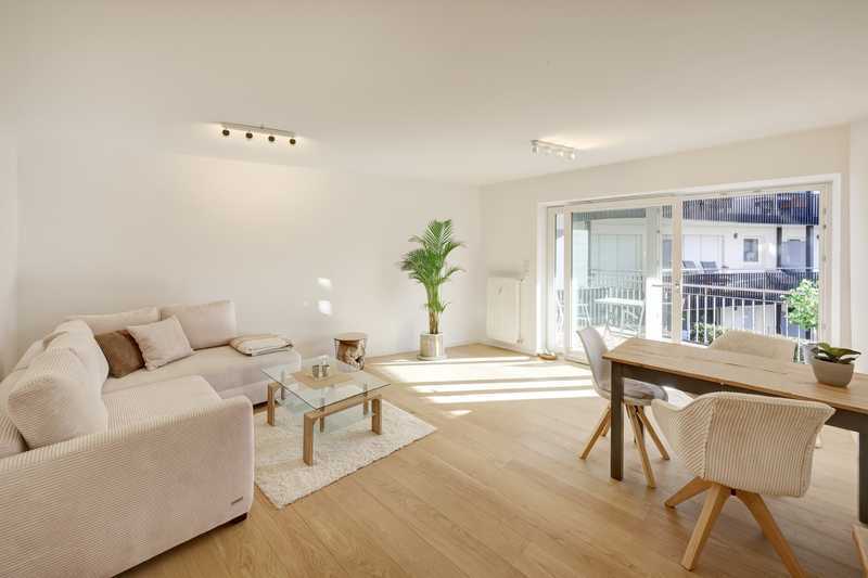 Stilvolle 2-Zimmer-Wohnung in neuwertiger Wohnanlage mit Traumblick