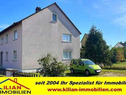 KILIAN IMMOBILIEN! DHH MIT 2 WOHNUNGEN MIT 140 M² WFL + 913 M² GST IN ROTH! WEITERER HAUSBAU MÖGLICH