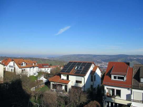 Wunderschöner Ausblick übers Neckartal bis zur Grabkapelle auf dem Rotenberg