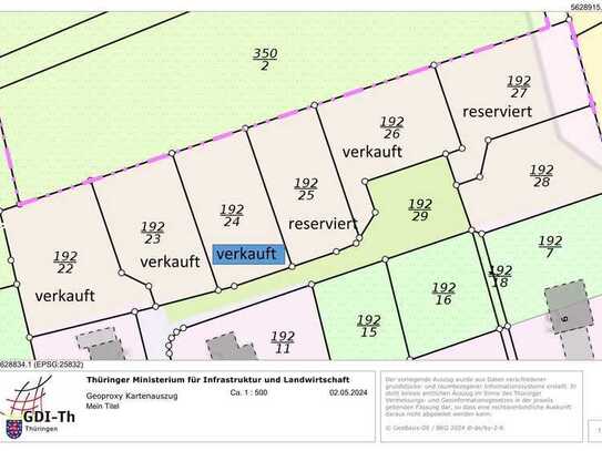 Nur noch 2 Grundstücke frei! Unverbaubare Randlage, bauträgerfrei, voll erschlossen