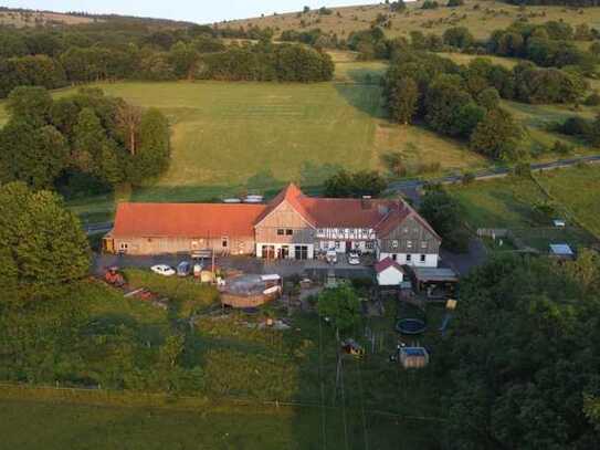 Bauernhof Gutshof Staatsdomäne Reiterhof Wüstensachsen Ehrenberg (Rhön)