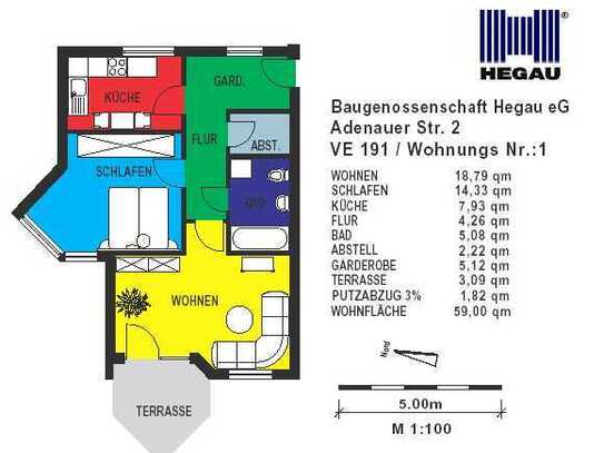 Nur für SENIOREN! 2-Zimmer-Wohnung in Stockach