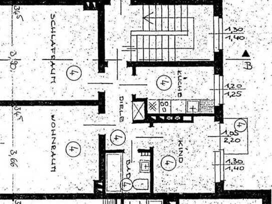 3-Zimmer-Wohnung, sehr guter Zuschnitt, mit kl. Balkon in Mönchengladbach / Rheydt