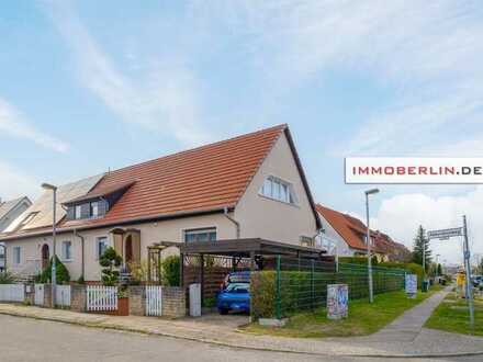 IMMOBERLIN.DE - Exzellentes Ein-/Zweifamilienhaus mit Sonnengarten + Garage in familienfreundlicher