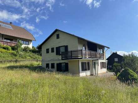 absolut ruhige Wohnlage mit schönem Fernblick auf die Natur