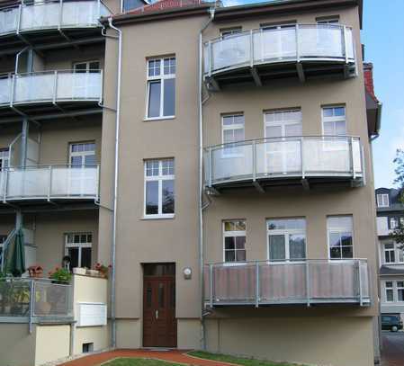 Gepflegte 2-Zimmer-Wohnung mit Balkon im Bautzener Villenviertel