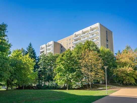 1-Raum-Wohnung mit Balkon und Einbauküche