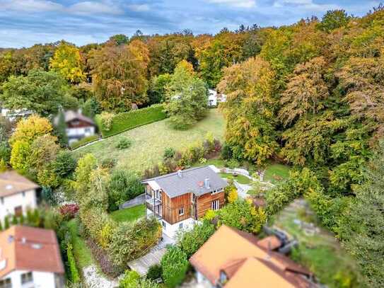 Ein Ort zum Aufatmen: Idyllisches Landhaus mit Panoramablick auf die Alpen