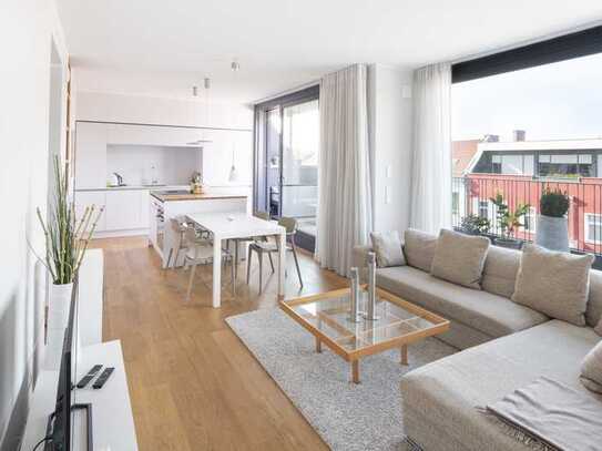 Exklusives Penthouse mit Kamin und Blick über die Dächer Berlins