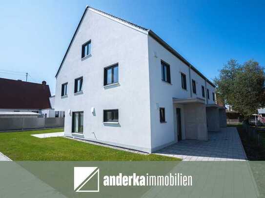 Ohne Hochwasserrisiko: Neubau-Reihenmittelhaus in schöner Lage - sofort beziehbar!