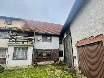 sanierungsbedürftiges Schnäppchenhaus mit Nebengelass und Garage sucht engagierten Handwerker