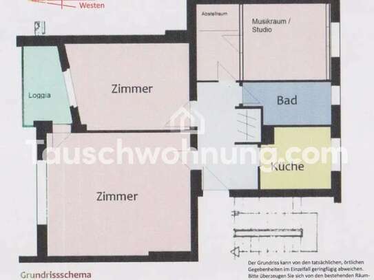 Tauschwohnung: Suchen ca. 3,5 Zimmer gegen schöne 3 Z KBB oder Remise